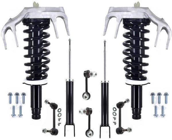 Front Strut Rear Shocks & Links For Cadillac CTS 2008-2014 All Wheel Drive