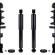 Front Complete Spring Struts & Rear Shocks Fits FIat 500 Pop 2012-2016