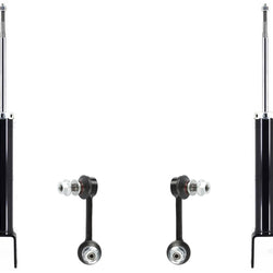 Rear Left & Right Shocks Absorber & Sway Bar Links For Cadillac CTS 2008-2014