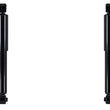 Rear Left & Right Shocks Absorber Fits FIat 500 Pop 2012-2017
