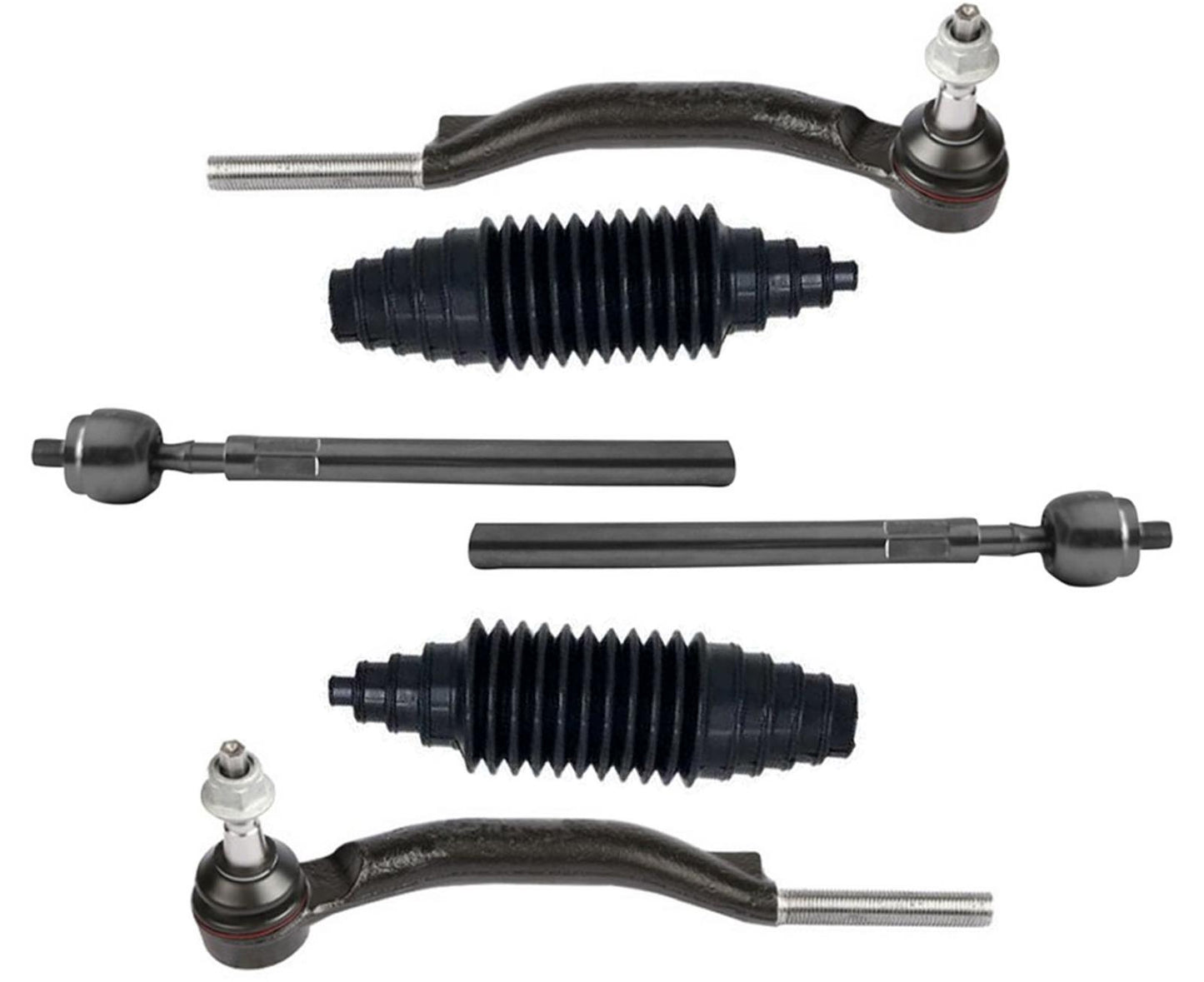 Front Inner and Outer Tie Rods For Cadillac CTS 2008-2014 All Wheel Drive