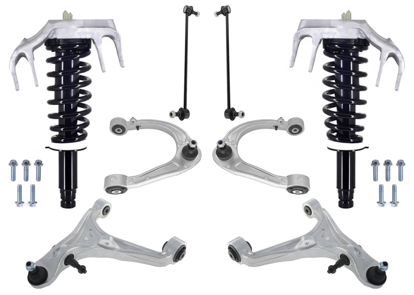 Enlaces de brazos de control de puntal completo delantero para Cadillac CTS con tracción en todas las ruedas 08-14