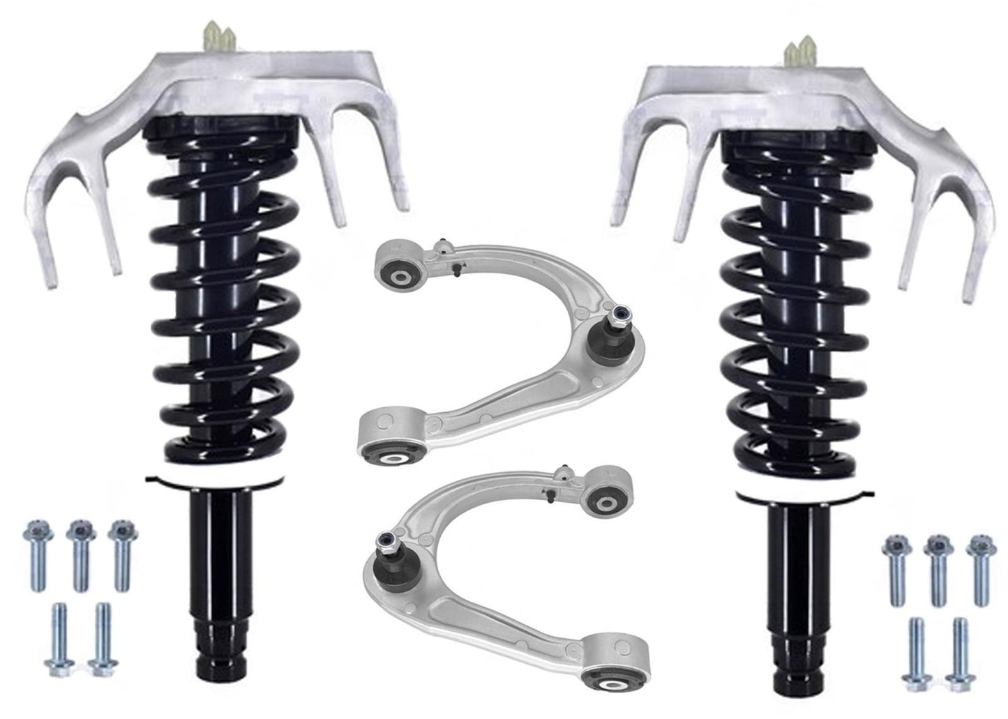 Front Complete Strut & Upper Arms For Cadillac CTS All Wheel Drive 2008-2014
