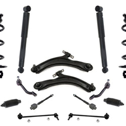 Front Struts Shocks Control Arms Links For Nissan Rogue 13-2015 Old Body Style