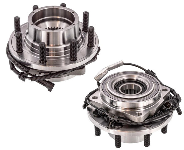 One Front Wheel Hub Bearing For Ford F-350 Super Duty 2017-2019 4 Wheel Drive