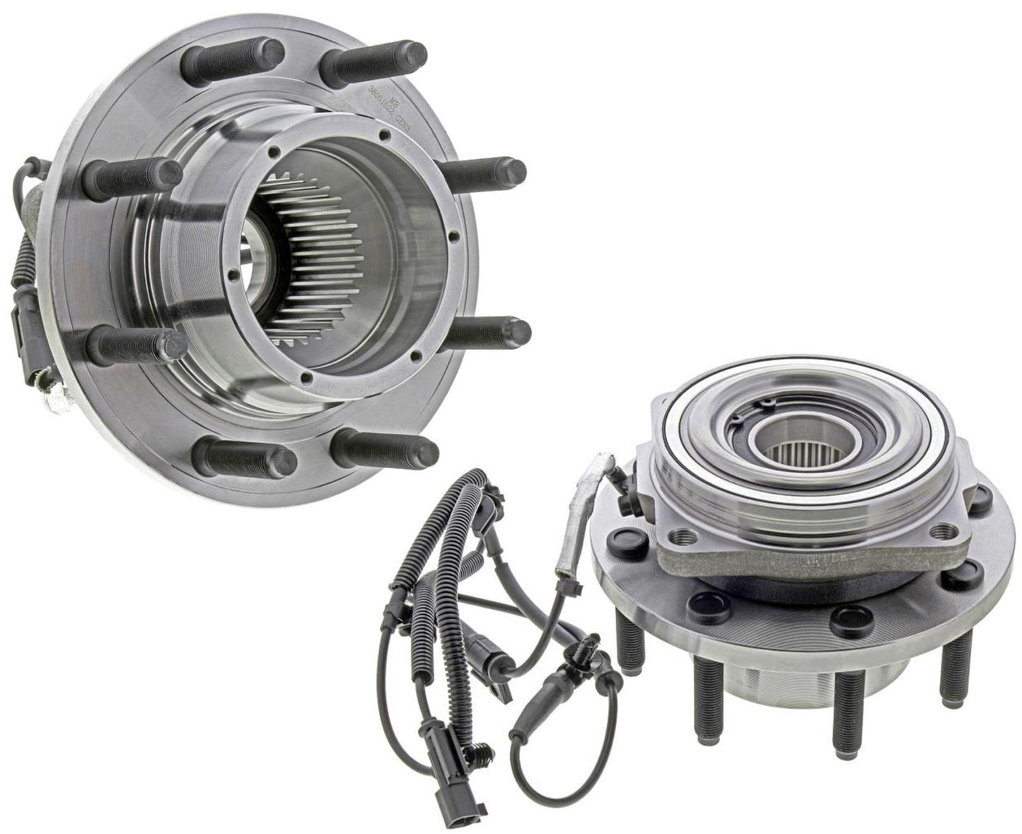 One Mevotech Front Wheel Hub Bearing For F-250 Super Duty 17-22 4 Wheel Drive