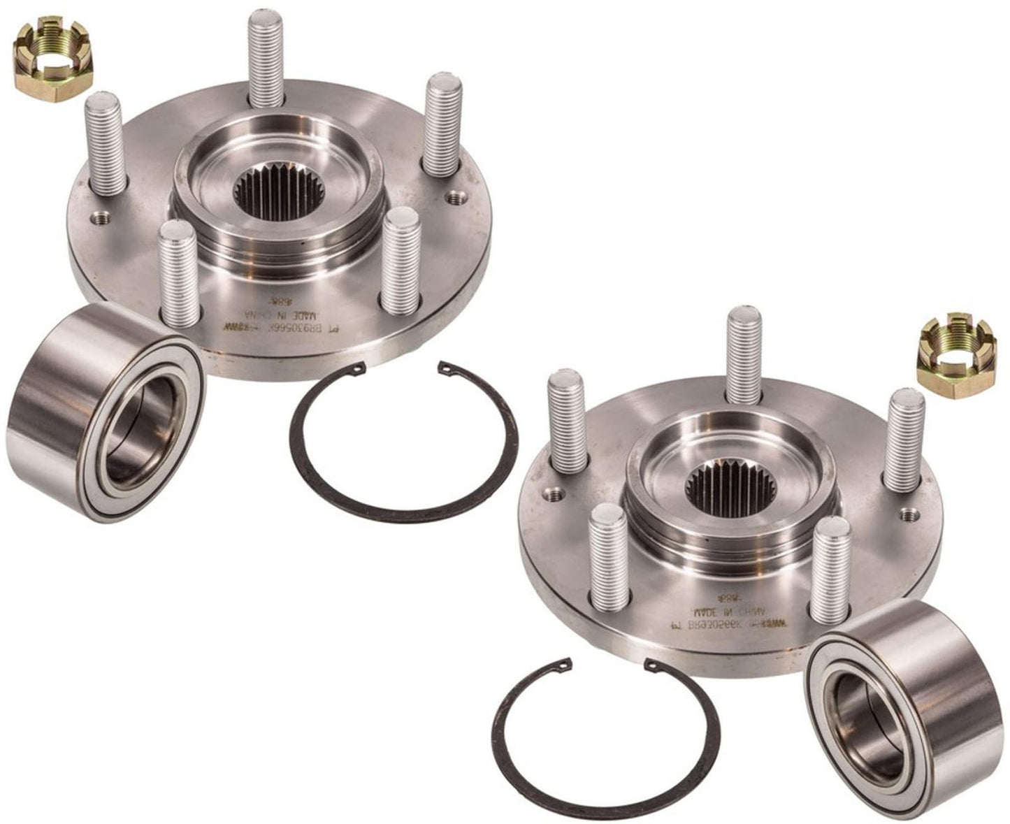 Front Left & Right Wheel Hub Bearing Kit For Hyundai Tucson 2010-2015