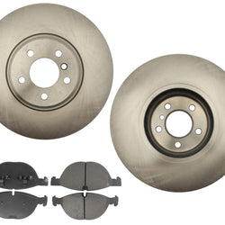 Front Disc Brake Rotors & Disc Brake Pads For BMW X6 2008 2010 2015 2016 2019