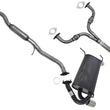 Y Pipe Resonator & Muffler Exhaust System W/ Chrome Tips For Nissan 350Z 03-06