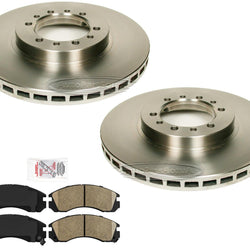 For Mitsubishi Montero Sport 1997-2004 15 Inch Wheels Brake Rotors & Brake Pads