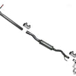 Resonator & Muffler for Nissan Rogue 08-13 2.5L CALIFORNIA EMISSIONS