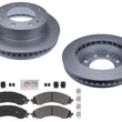 F Performance Coated Disc Brake Rotors for Chevrolet Express Van 2500 2021-2024