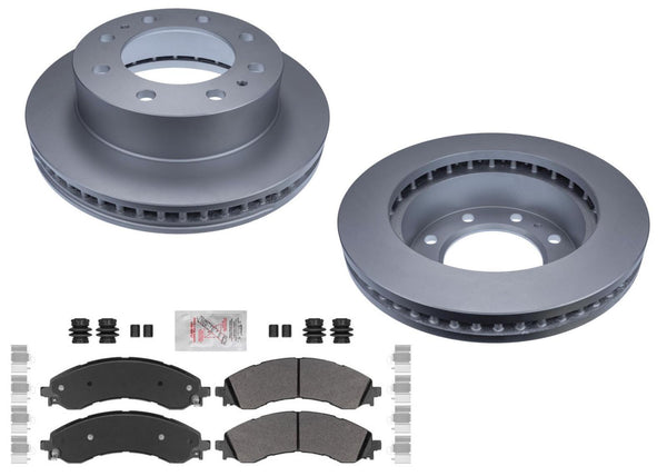 F Performance Coated Disc Brake Rotors for Chevrolet Express Van 2500 2021-2024