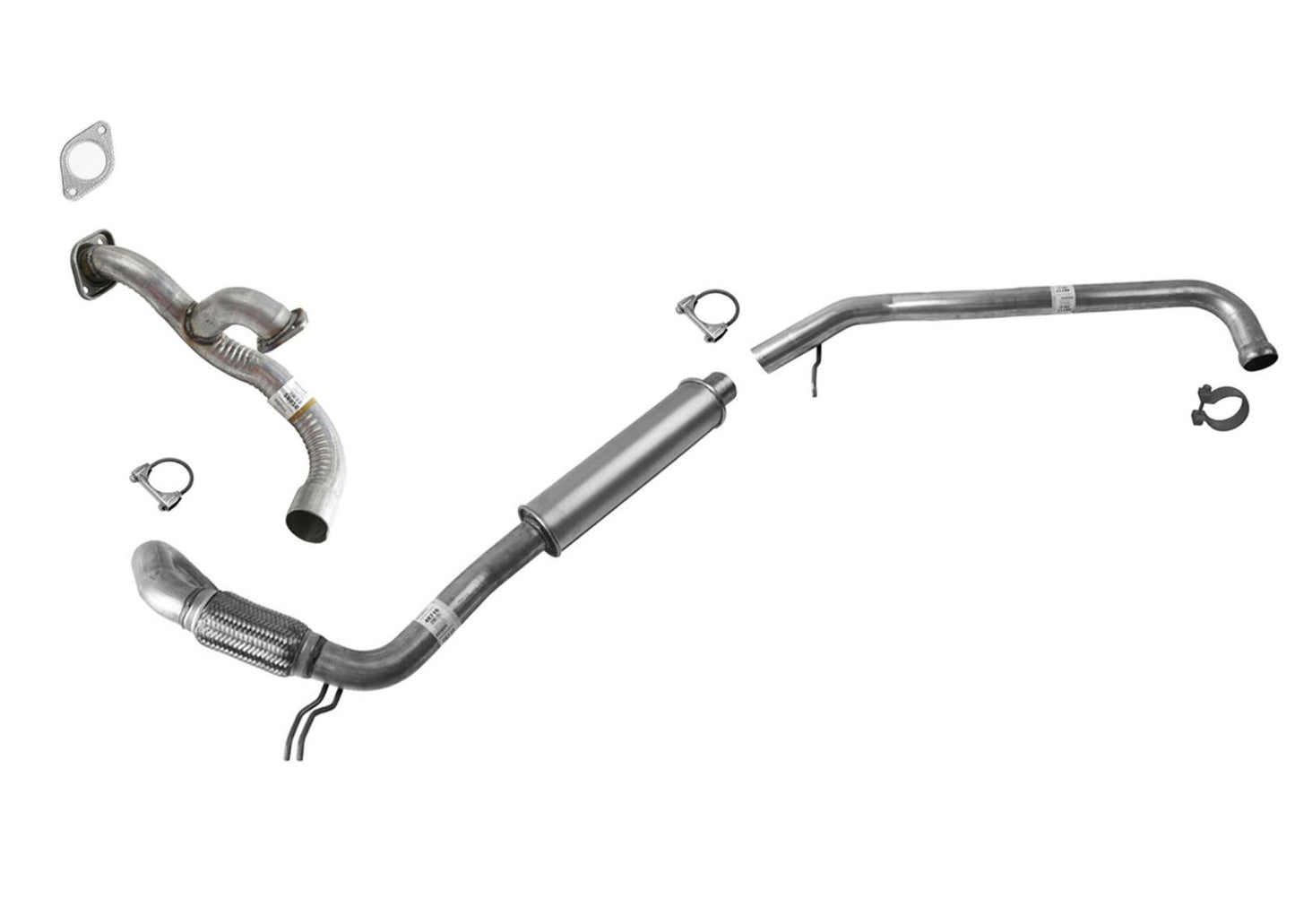 Engine Y Pipe + Flex Pipe Ext Pipe Gasket For Dodge Grand Caravan 2011 2020 3.6