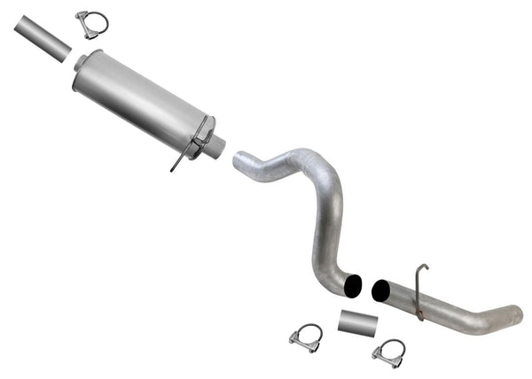 Weld on Muffler Tail Pipe For Ford F-250 F-350 Super Duty 1999 03 2004 5.4L 6.8L