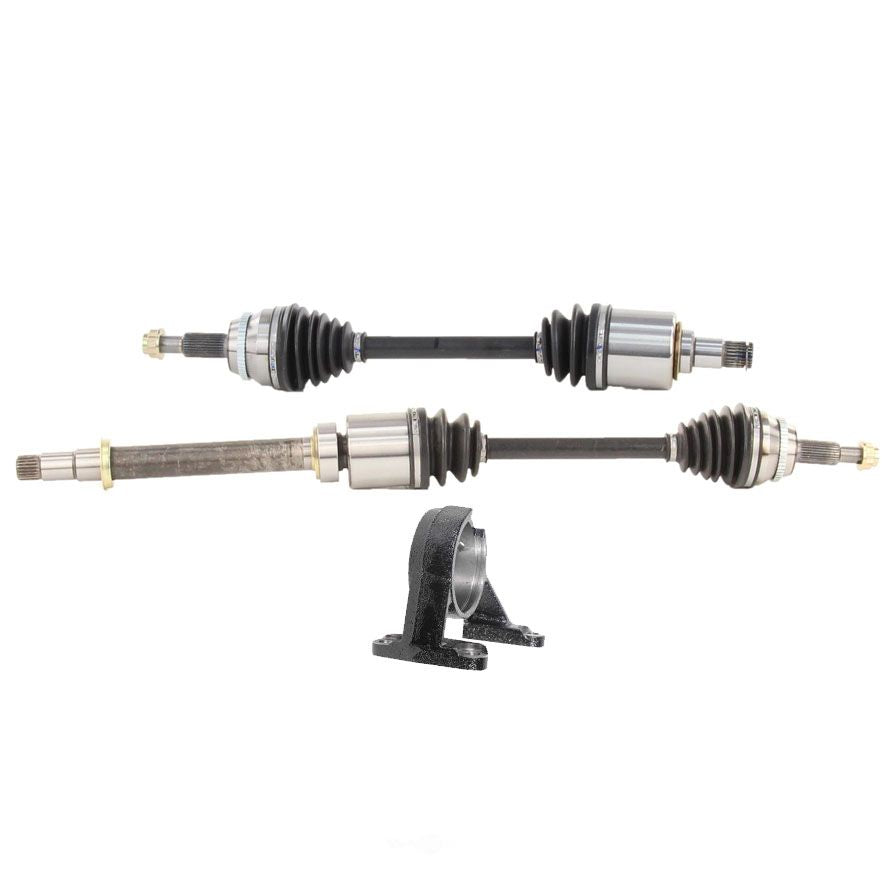 Front Axles with Axle Bracket for Toyota Venza 3.5L 2009-2015 Front Wheel Drive