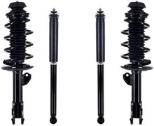 Front Complete Struts W/ Coil Spring & Rear Shocks For Toyota Yaris 2006-2015