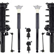 Front Complete Strut Assembly & Complete Rear Shock For Mazda 3 2004-2009