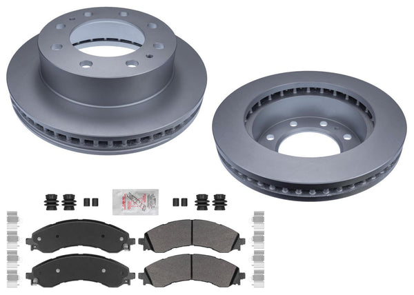 Severe Duty Carbon Disc Brake Rotors for Chevrolet Express Van 2500 2021-2024