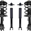 Front Strut Assembly & Rear Complete Shock For Nissan Altima 3.5L 2002-2006