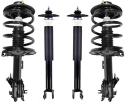 Front Strut Rear Complete Shock & Sway Bar Links For Nissan Altima 3.5L 02-2006