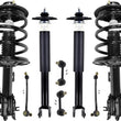 Front Strut Rear Complete Shock & Sway Bar Links For Nissan Altima 2.5L 02-2006