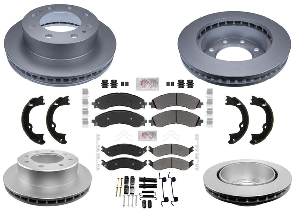 Performance Coated Disc Brake Rotors for Chevrolet Express Van 2500 2021-2024