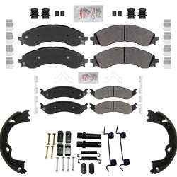 ASD Improved Disc Brake Pads Parking Shoes for Chevrolet Express Van 2500 21-24