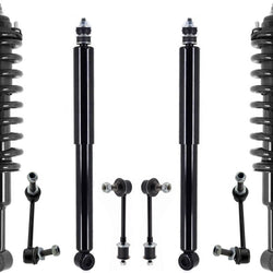 Front Struts Rear Shocks Absorber & Sway Bar Links For Lexus GX470 2003-2009