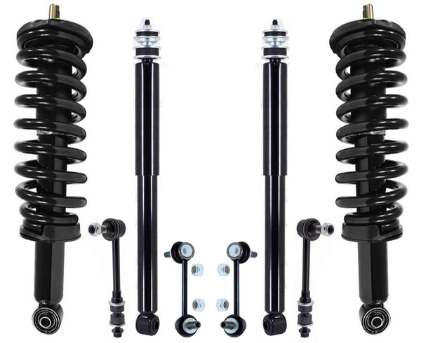 Front Complete Struts Rear Shocks Absorber & Links For Toyota Sequoia 2003-2007