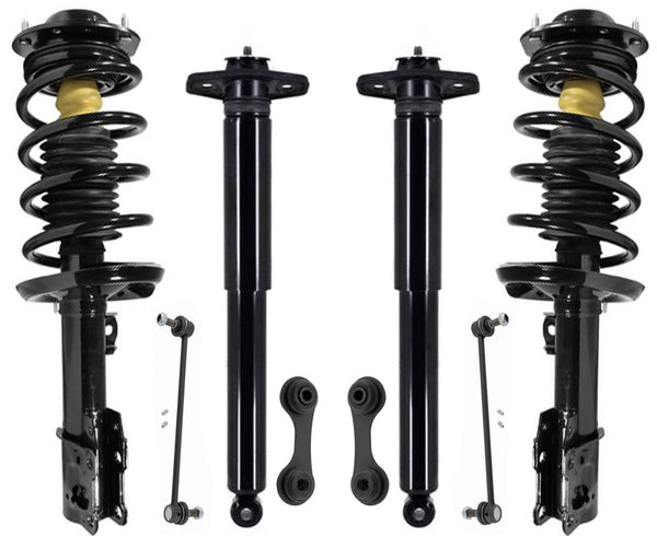 Front Complete Struts Rear Shocks Absorber & Links For Chevrolet Malibu 04-2012