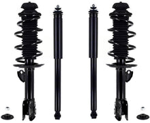 Front Complete Struts & Rear Complete Shocks For Toyota Prius C 2012-2015