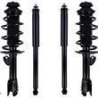 Front Complete Struts & Rear Complete Shocks For Toyota Prius C 2012-2015