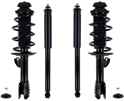 Front Complete Struts Links & Rear Complete Shocks For Toyota Prius C 2012-2015