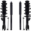 Front Complete Struts Links & Rear Complete Shocks For Toyota Prius C 2016-2019