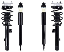 Front Struts Rear Shocks & Sway Bar Links For BMW 128i 08-13 WO Sprt Suspension