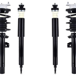 Front Struts & Rear Complete Shocks For BMW 128i 08-2013 With Sport Suspension