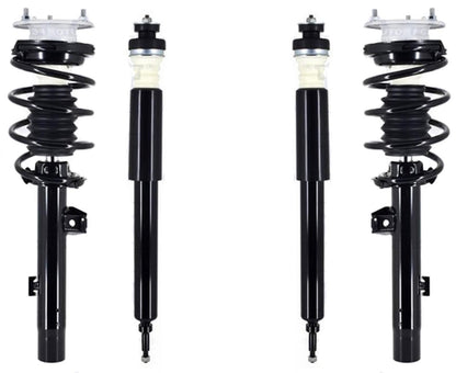 Front Struts Rear Shocks & Sway Bar Links For BMW 128i 08-13 W/O Sprt Suspension
