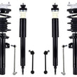 Front Struts Rear Shocks & Sway Bar Links For BMW 128i 08-13 WO Sprt Suspension