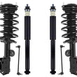 Front Struts & Rear Shocks Absorber For Toyota Prius 2010-2015 W/O P195/65R15