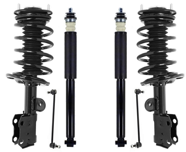 Front Struts & Rear Shocks Absorber For Toyota Prius 2010-2015 W/O P195/65R15