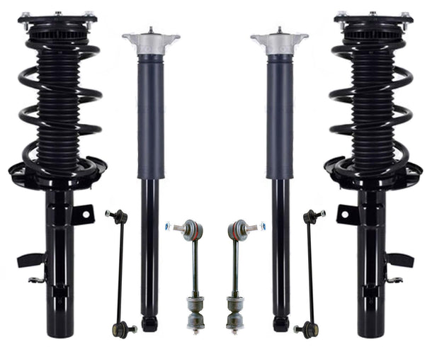 Front Struts Rear Complete Shock & Sway Bar Links For Ford Escape 2013-2019