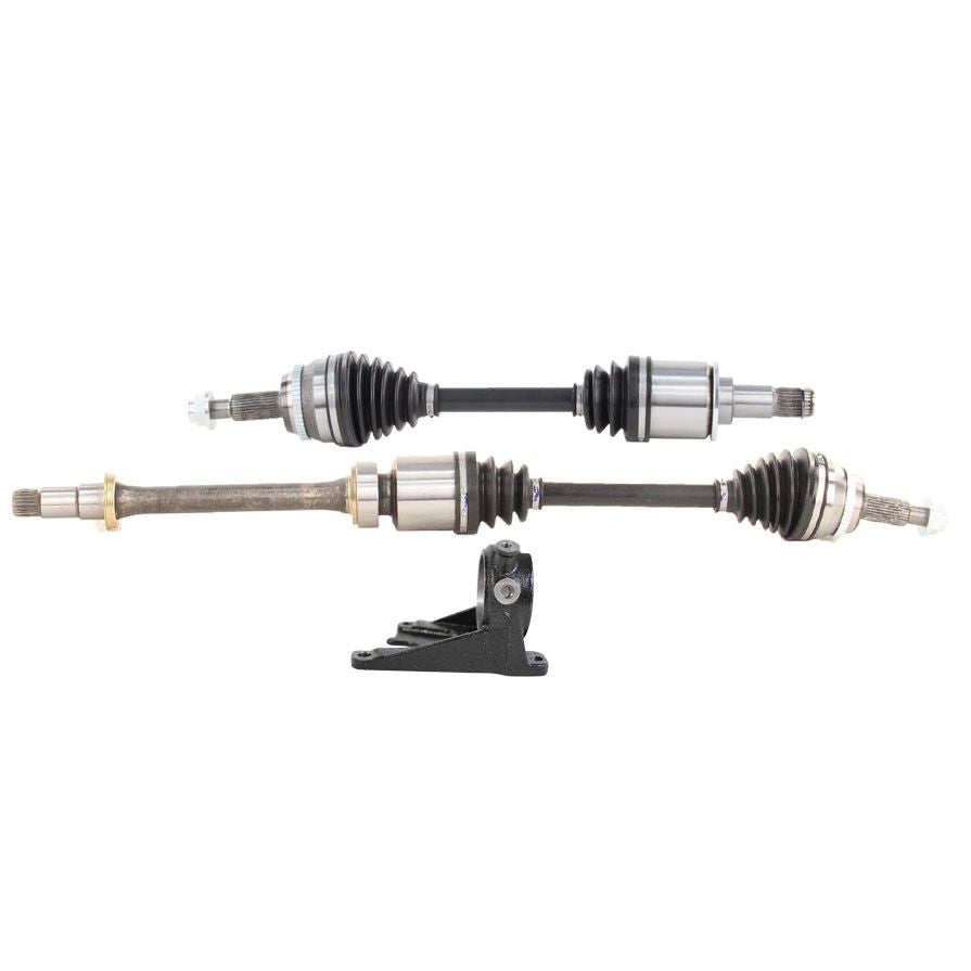 Front Axles with Bracket for Toyota Highlander 3.3L FULL HYBRID EV-GAS 2006-2007