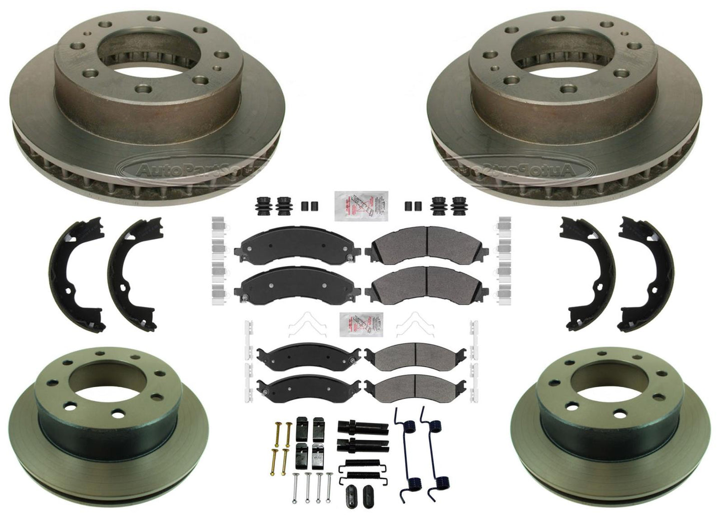 Carbon Disc Brake Rotors for Chevrolet Express Van 3500 2021-2024 9900 GVW SRW