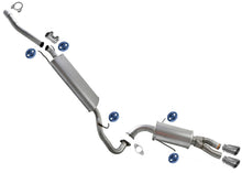 Middle Muffler + Rear Resonator for Hyundai Santa Fe Sport 2013-2016 2.0 Turbo