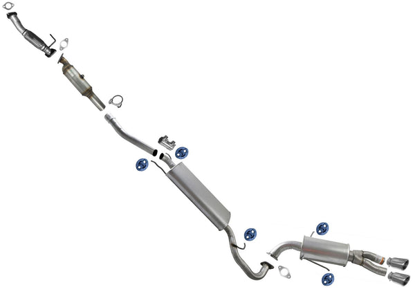 Catalytic Converter Muffler Resonator for Hyundai Santa Fe Sport 13-2016 2.0L