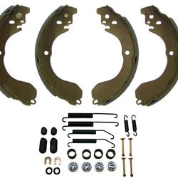 Rear Brake Shoes with Hardware Springs for Jeep Patriot Compass 2007-2017