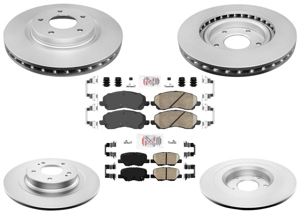 Improved Disc Brake Rotors & Brake Pads For Mitsubishi Outlander 2016-2018