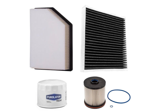 Engine Air Filter & Cabin Filter For GMC 2500HD 3500HD 2020 2021 2022 2023 6.6L