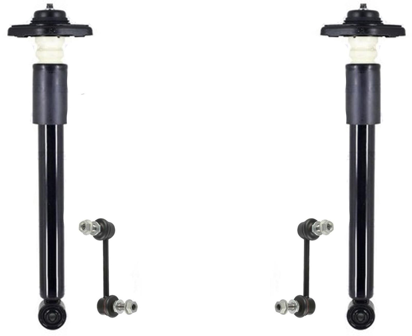 Rear Complete Shocks Absorber W/ Hardware For Infiniti FX35 09-12 & FX50 09-13